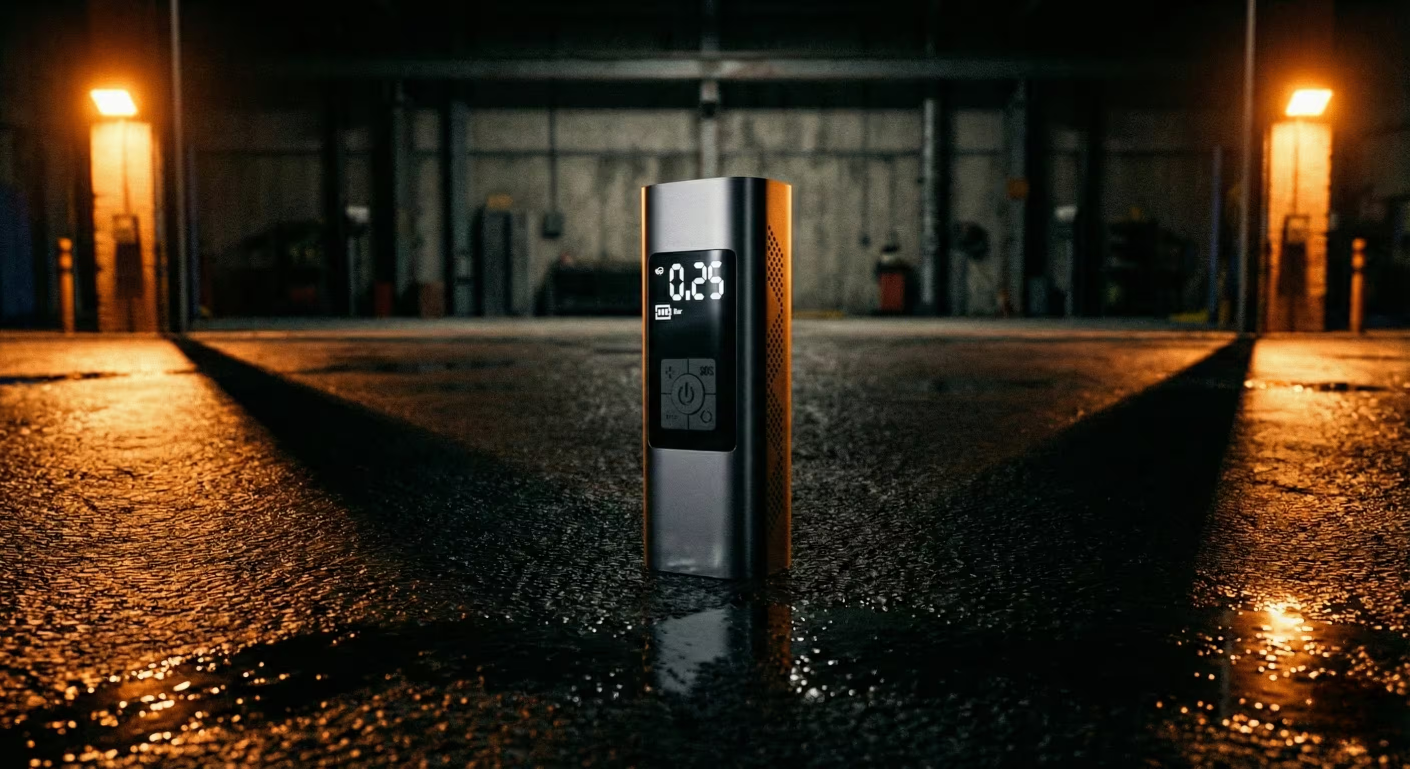 High-Power Digital Display Wireless Car Air Pump