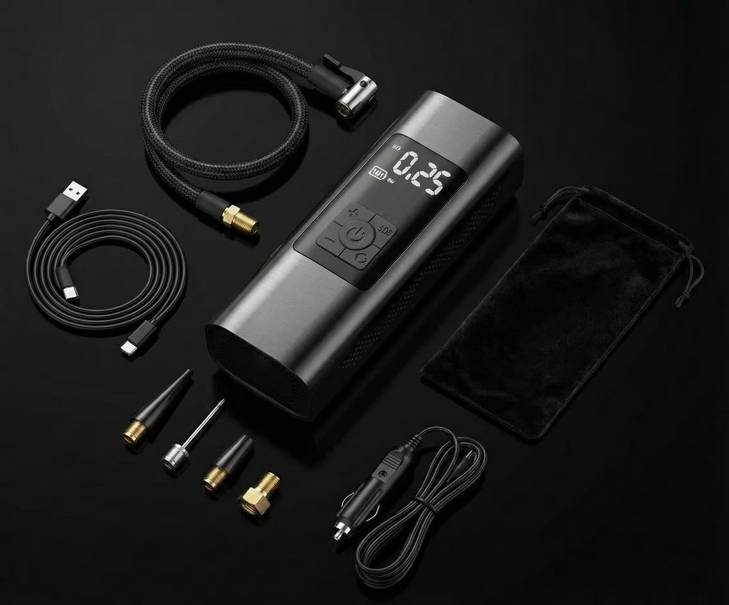 High-Power Digital Display Wireless Car Air Pump